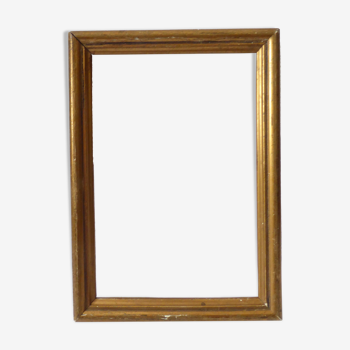 Small gilded wooden frame