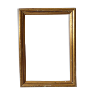Small gilded wooden frame