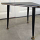Table basse tripode pieds compas