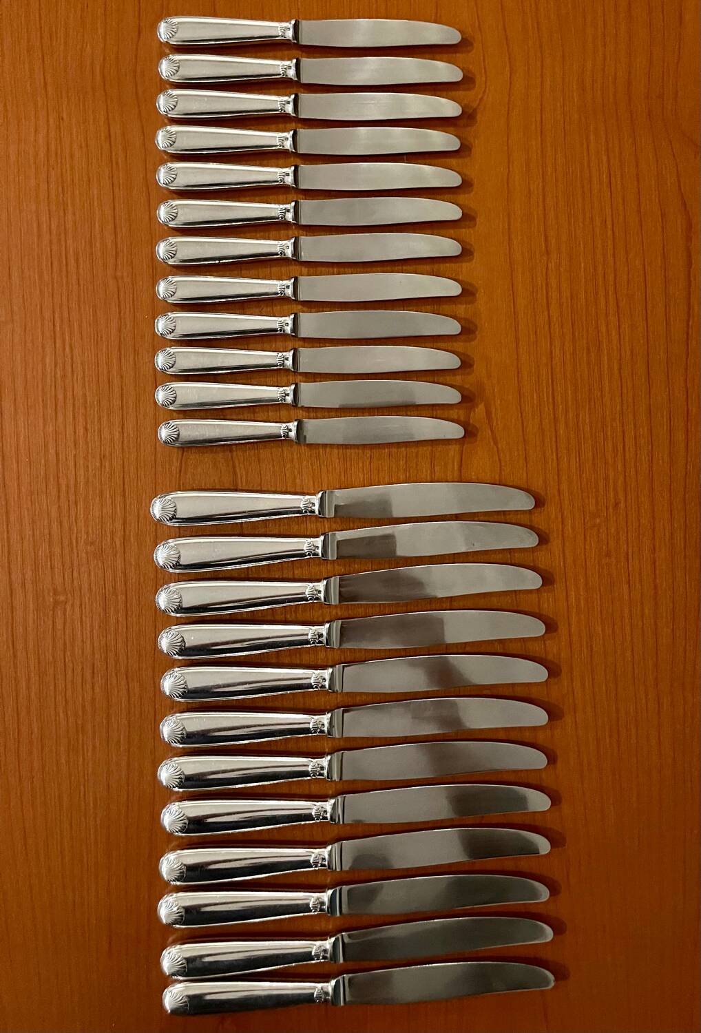 Christofle vendome cutlery set 115 pieces very good condition