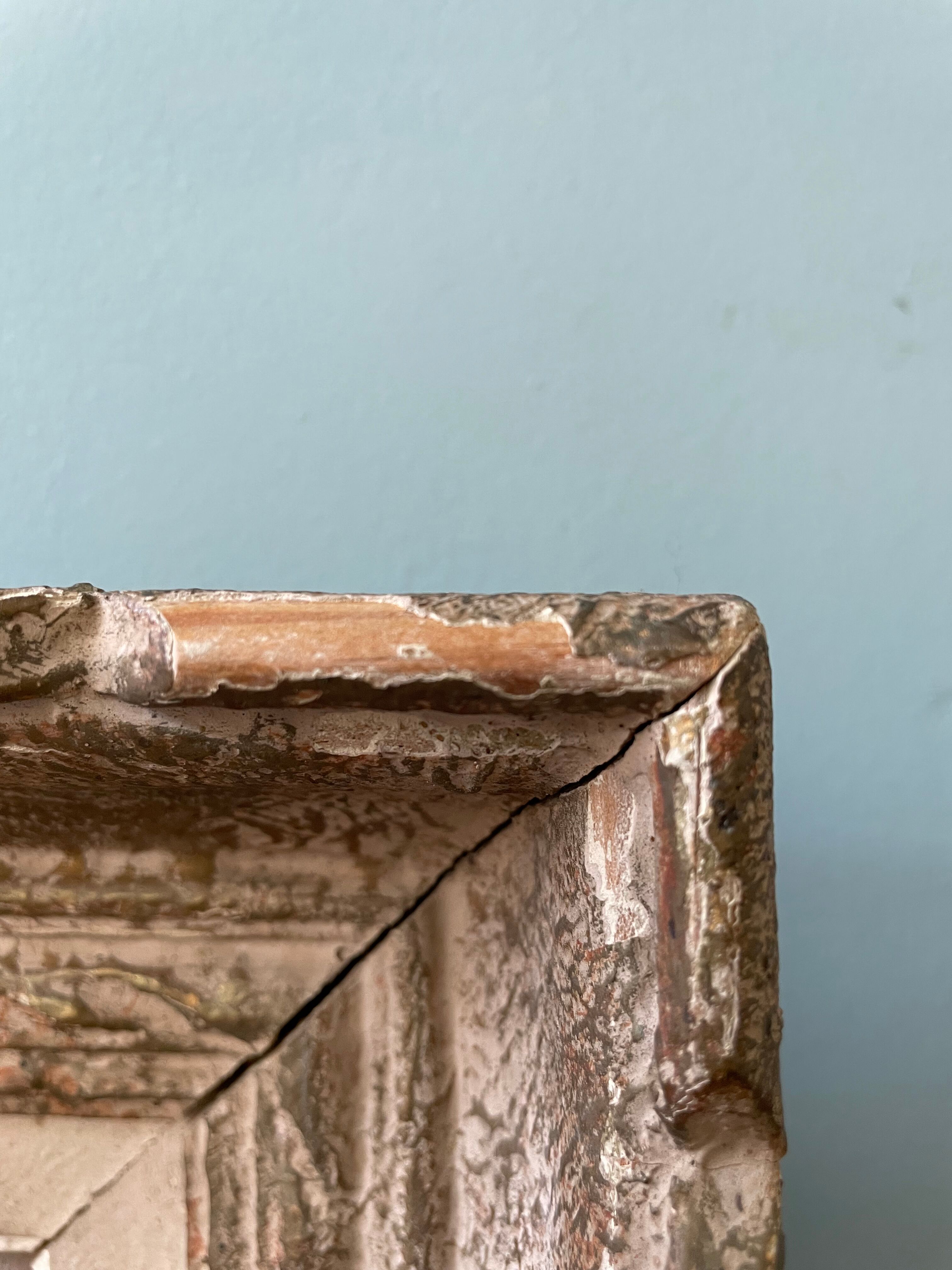 Old painting: study by Martin de Waelhem of 1921