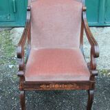 Pair of Charles X armchairs