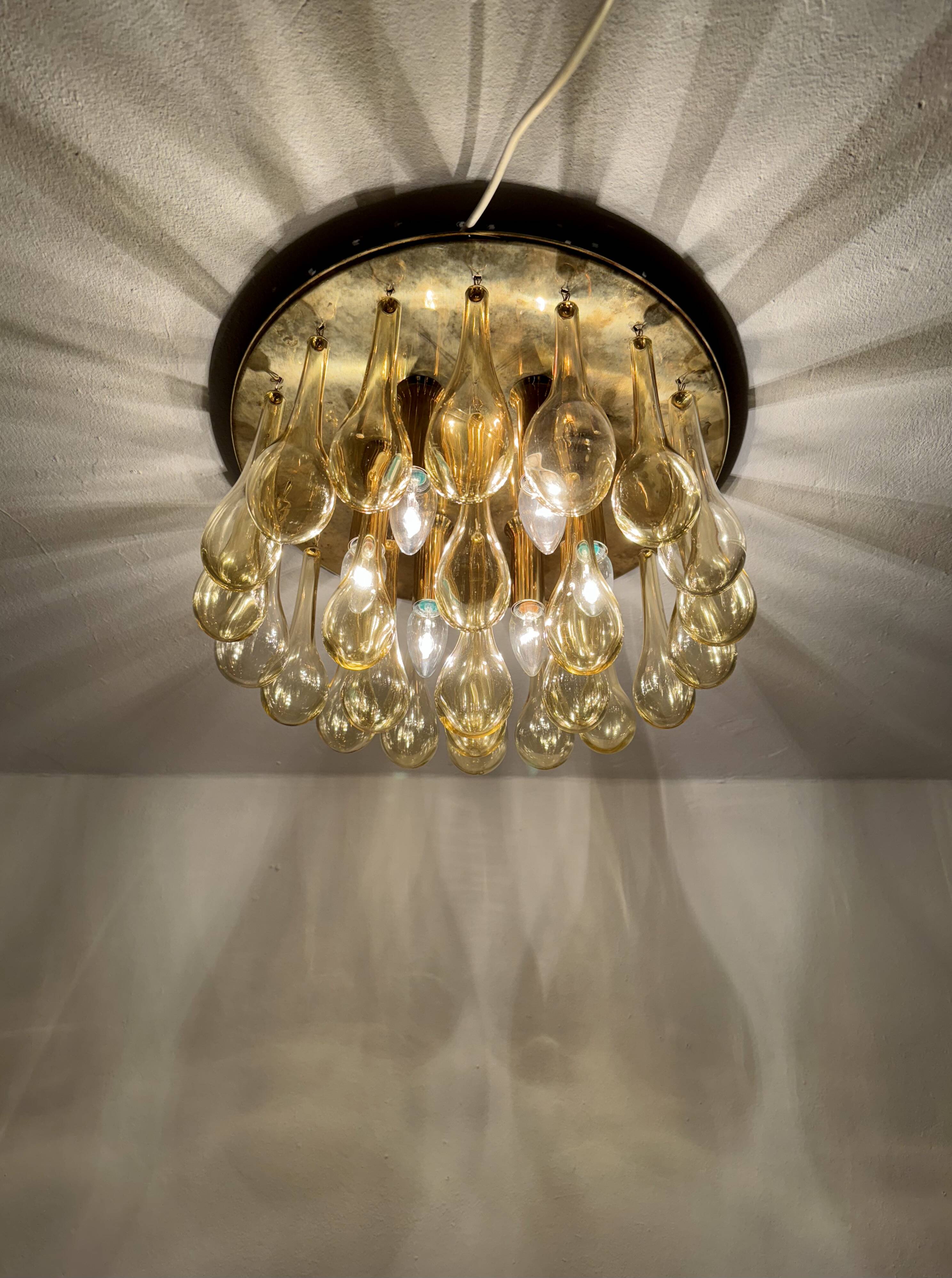 Flush Chandelier by Doria