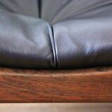2 Fauteuils - 1 Ottoman - 1 Table basse - Kristian VEDEL - Entièrement restauré