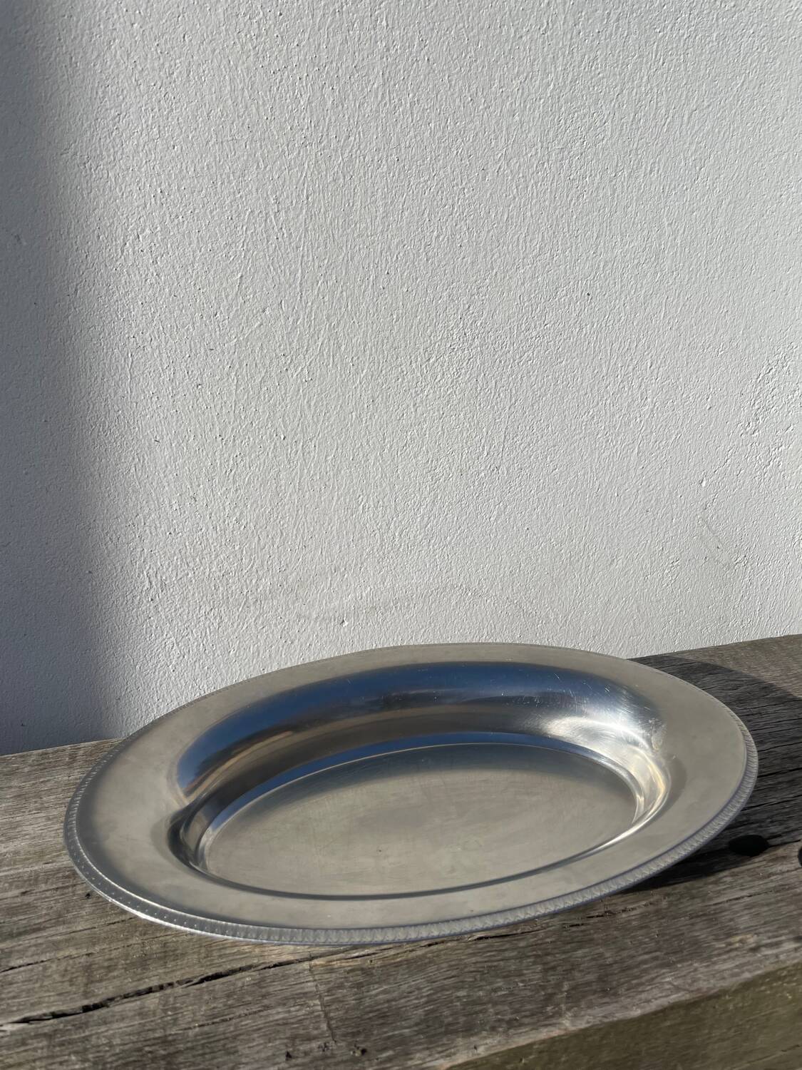 Royal BB 1970 silver plated oval dish