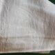 12 old damask linen napkins with monogram, 60x74 cm