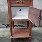 vintage bedside table