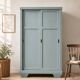 Parisian Art Deco wardrobe with sliding doors.