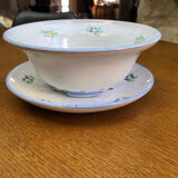 Drainer bowl with its plate