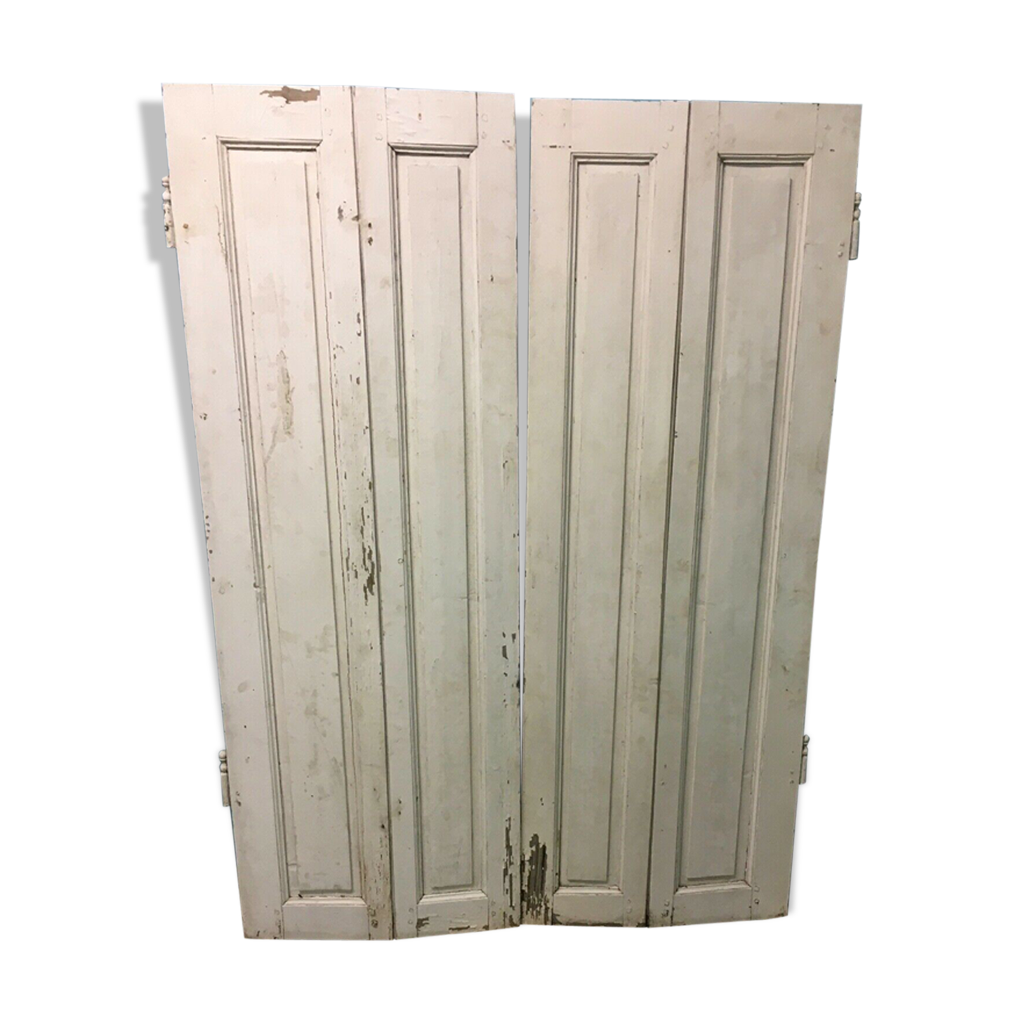 Volet intérieur ancien en bois début XXème Selency