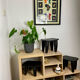 Set of 3 senoufo stools