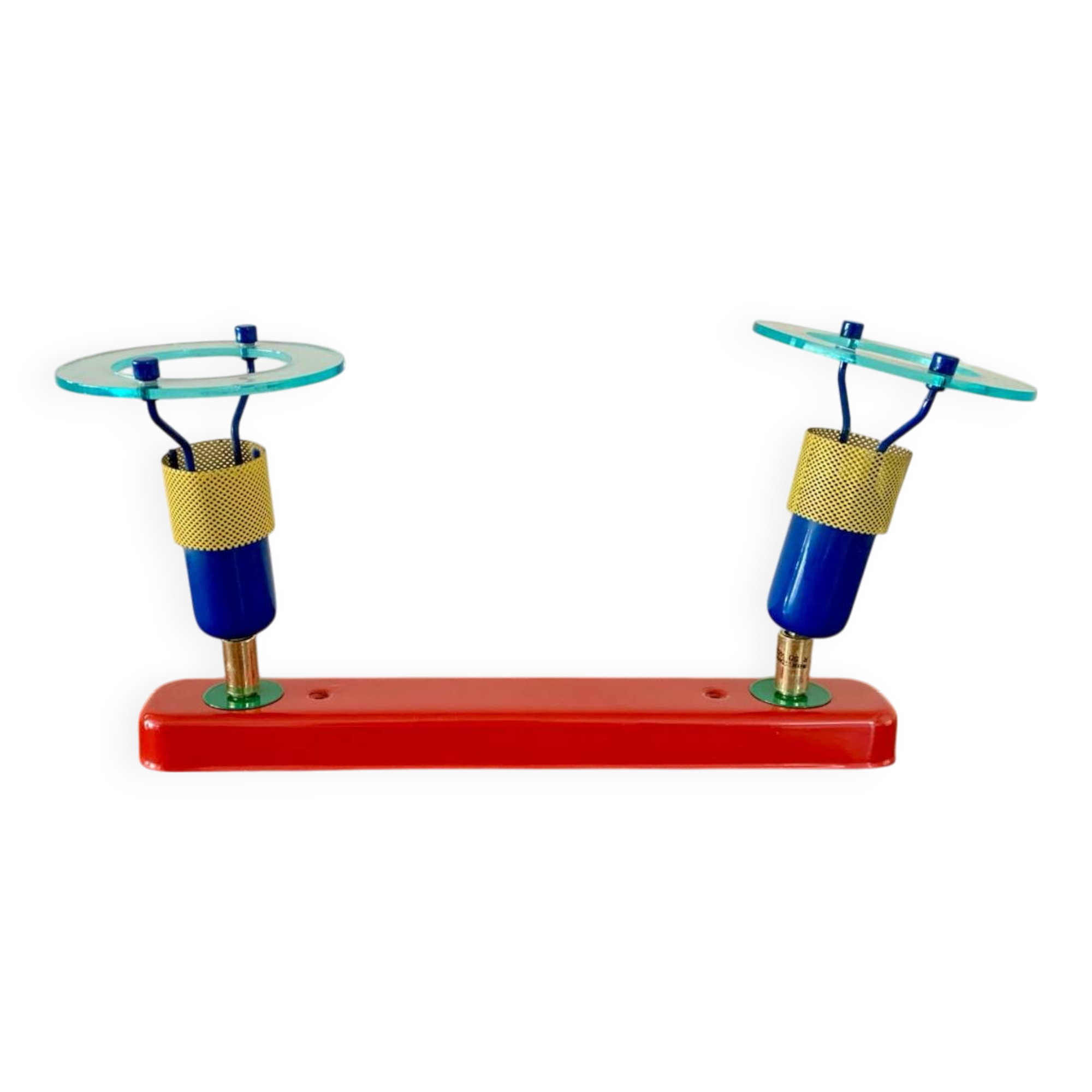 Vintage Memphis 80's wall light