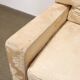 Paire de fauteuils vintage en tissu et mousse, design, Italie, années 1950