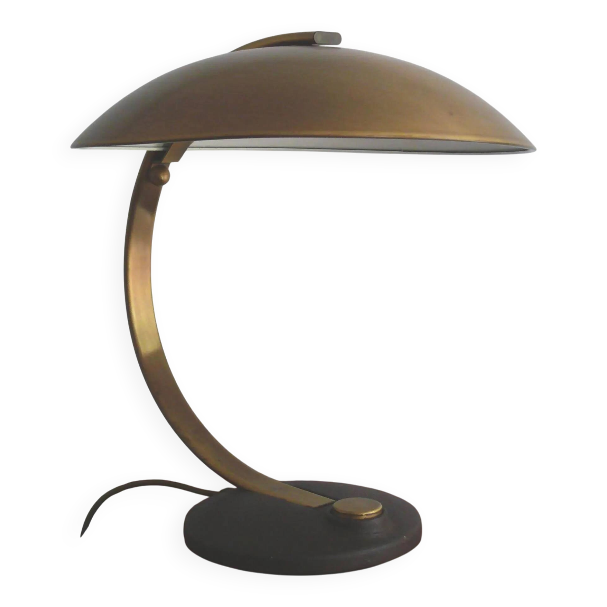 Brass Table Lamp, Hillebrand, 1960s - Model 7613