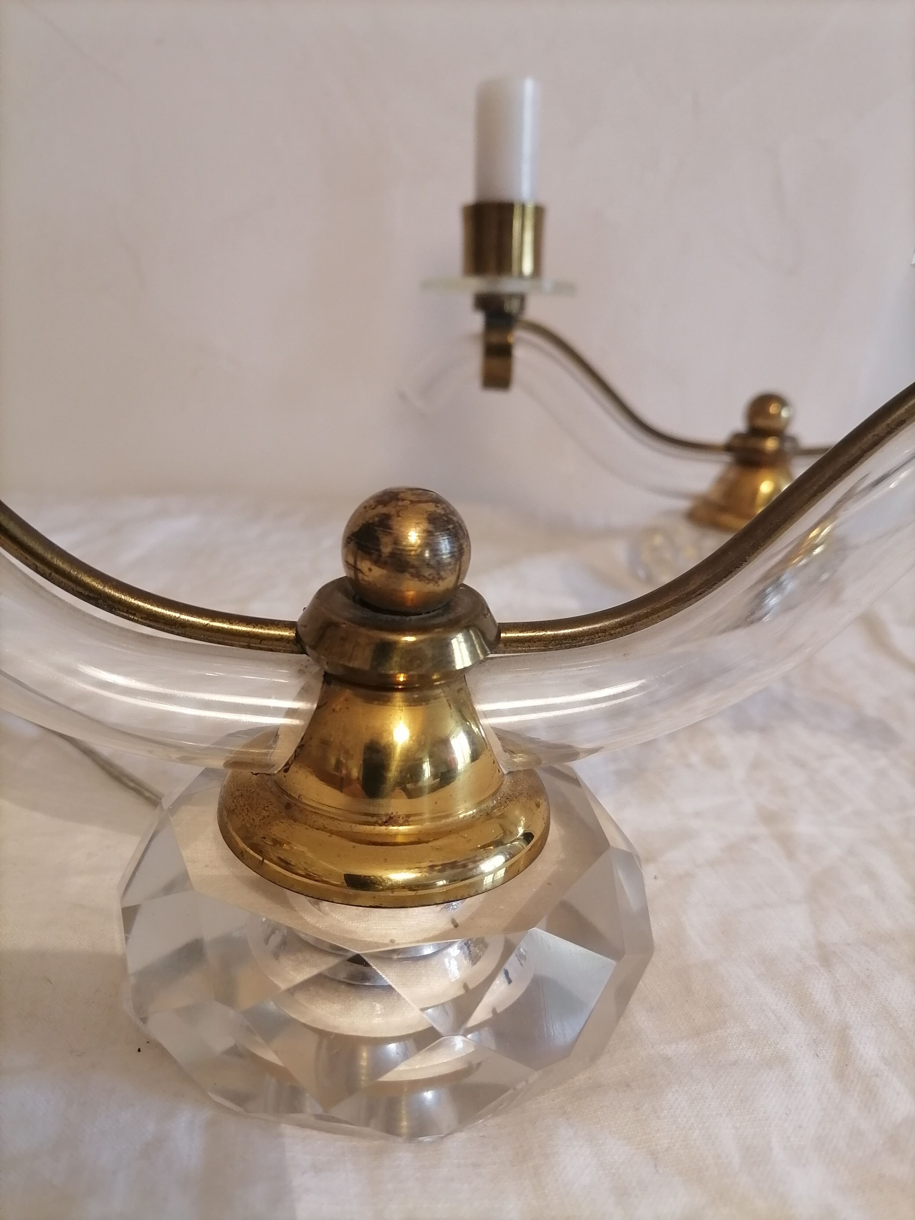 Pair of lamp. Early 20th century.