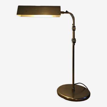 Brass desk lamp