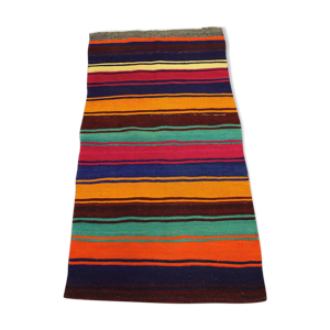 Tapis kilim turc, 132x70