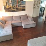 BoConcept modular grey corner sofa