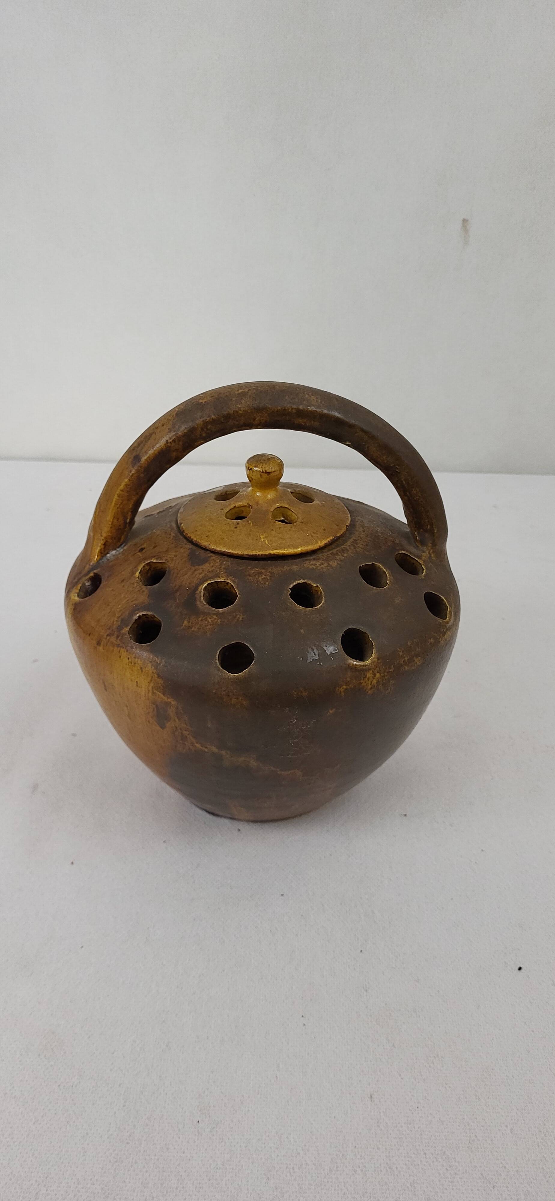 Vallauris ceramic flower vase