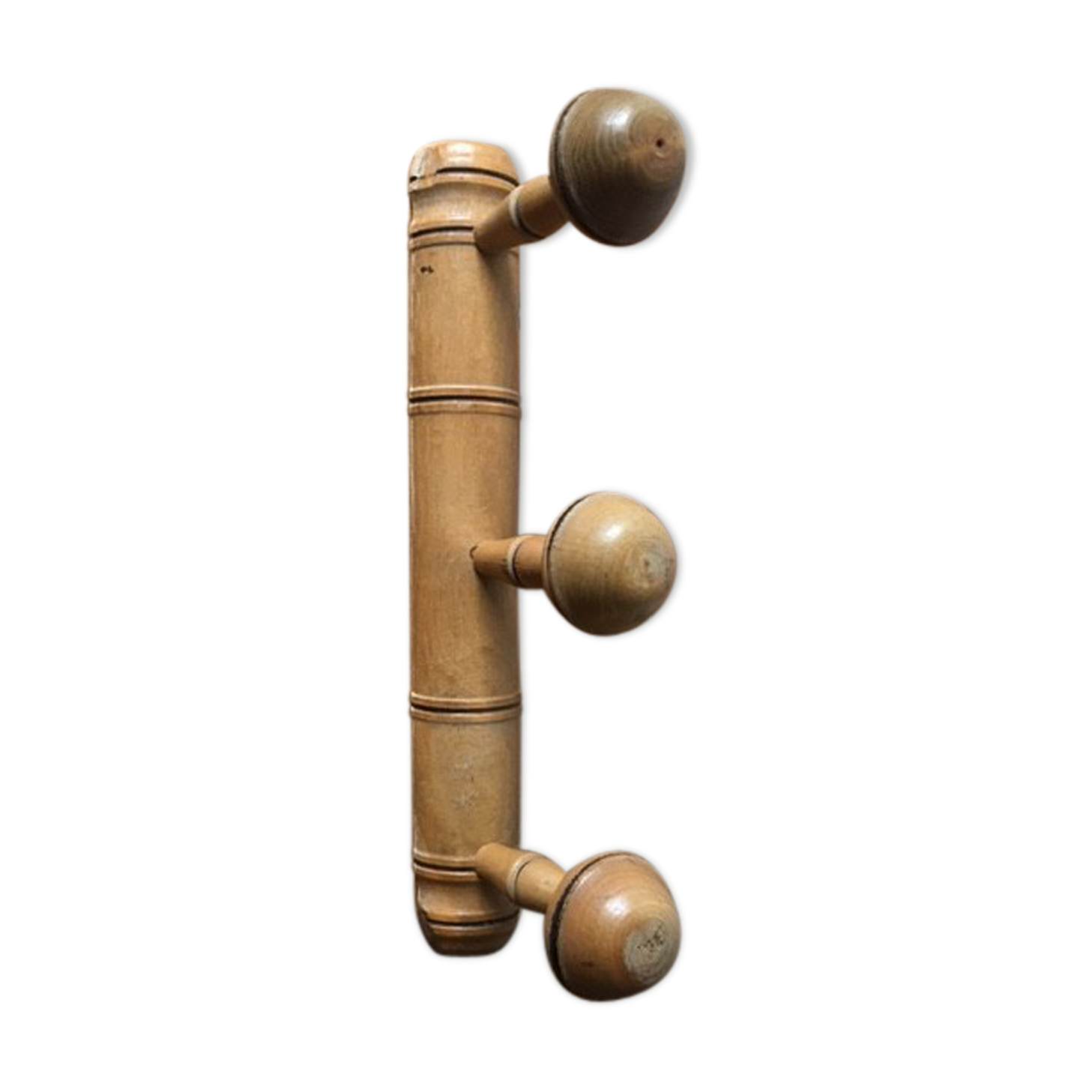 Porte manteau Manutan 8 patères finition bois - Mobilier Bureau Pro