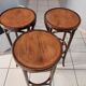 Lot 3 stools of bistrot bar vintage 1960s