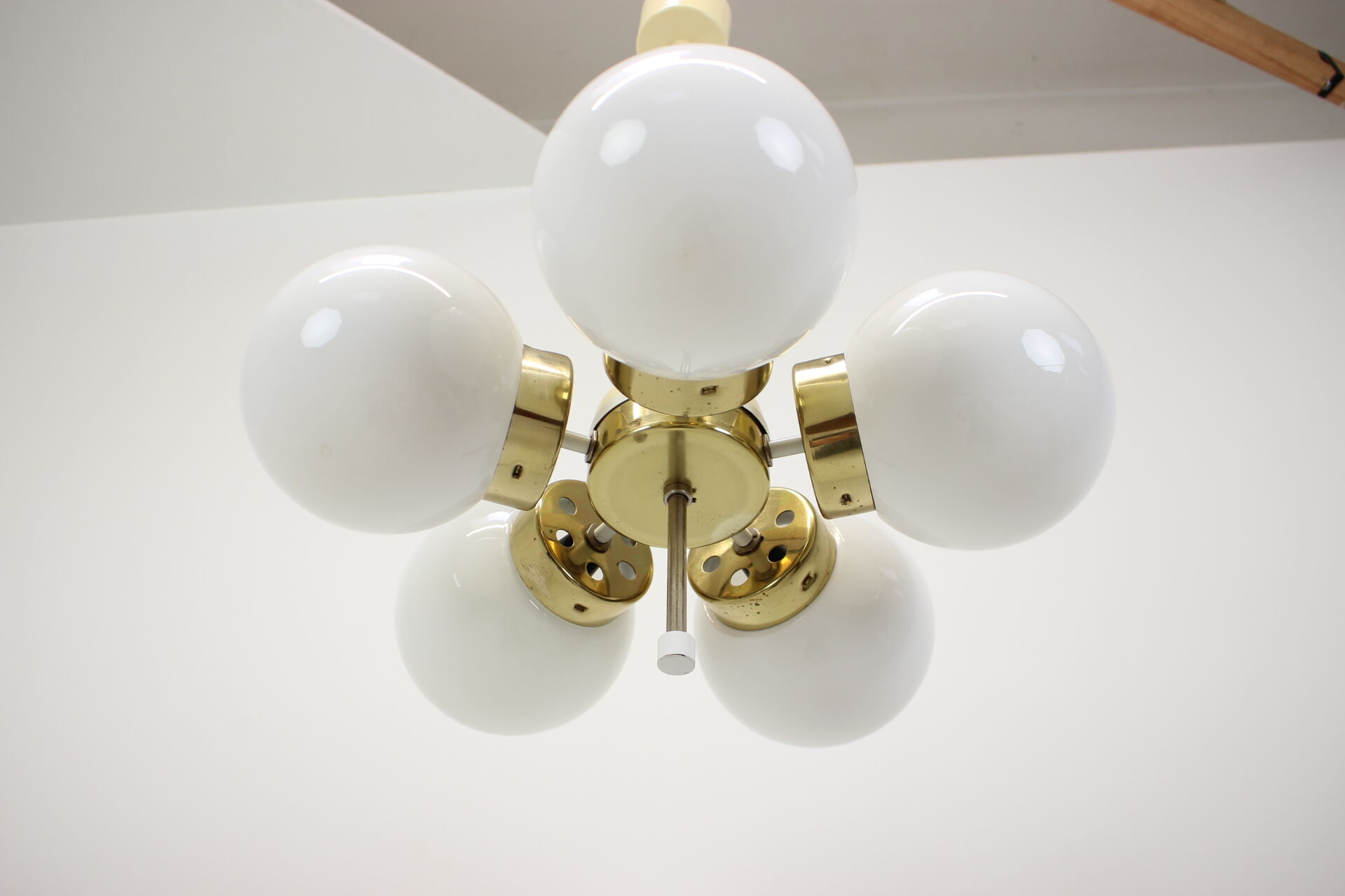 Space Age Chandelier Sputnik by Elektroinstala Decin, 1970s