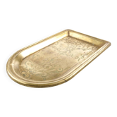 Eclectic samovar tray, brass, Poland, 19th century