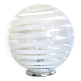 Lampe de table en verre de Murano