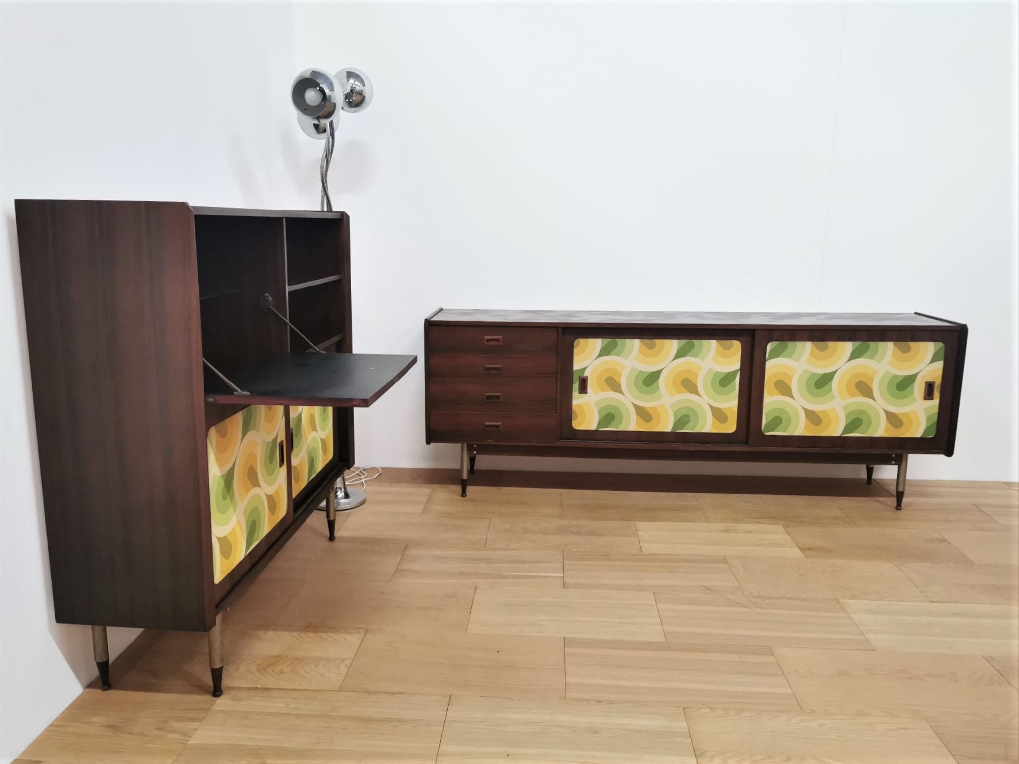 Sideboards in teak, 1960