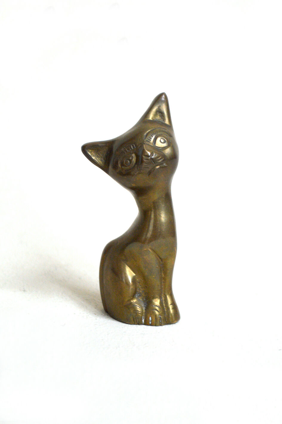 Brass cat