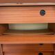 Teak veneer shoe cabinet, 1960s