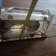 Vintage crystal wall sconce