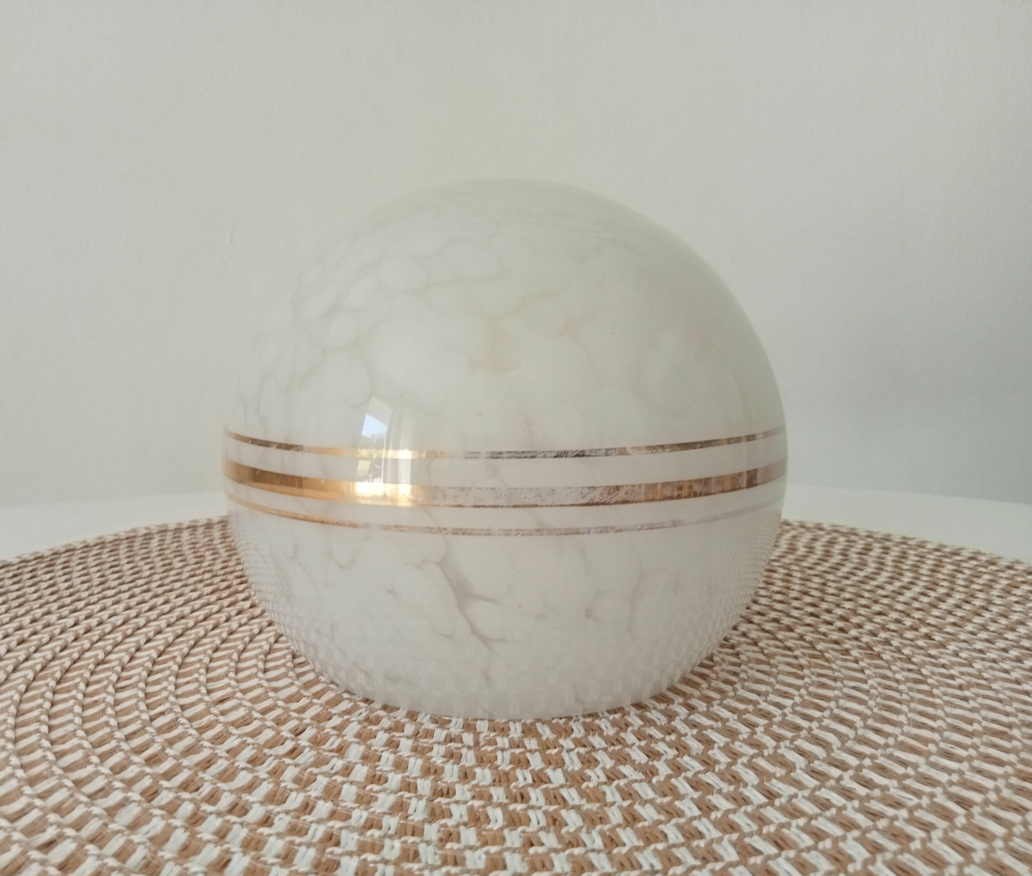 Abat-jour, globe Art déco