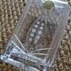 Vintage Hand Cut Crystal Whiskey Decanter