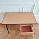 Renovated vintage desk, Scandinavian style, 1950s-60s.