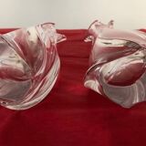 Set of 2 Daum soliflores
