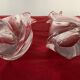 Lot de 2 soliflores Daum