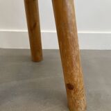 Stool called "Massue" Charlotte Perriand for 60s bows