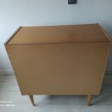 Vintage chest of drawers, oak veneer