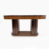 Art Deco Italian Walnut Dining Table, 1940