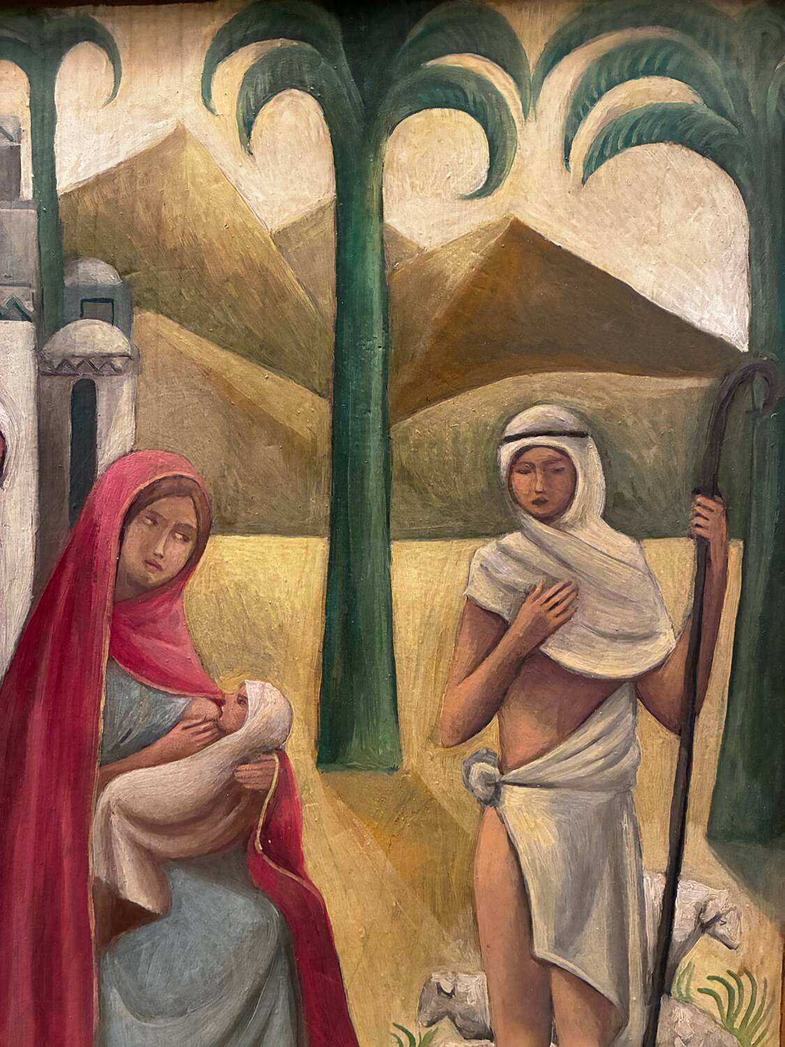 Orientalist painting signed Sergeff, 20th century