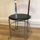 Glass round table and chairs 70/80