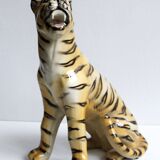 Ceramic tiger, 1970.