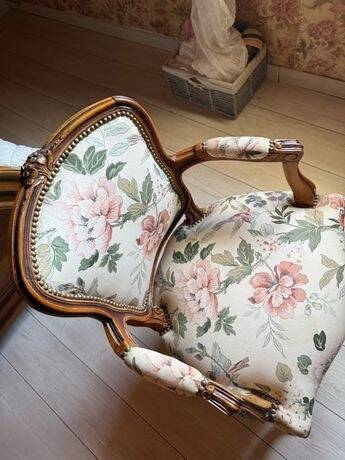 Vintage antique armchair