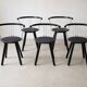 Techna armchairs – asahi kogyo, italian manufacture, 1990s