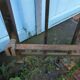 20/30s Art Deco copper headboard