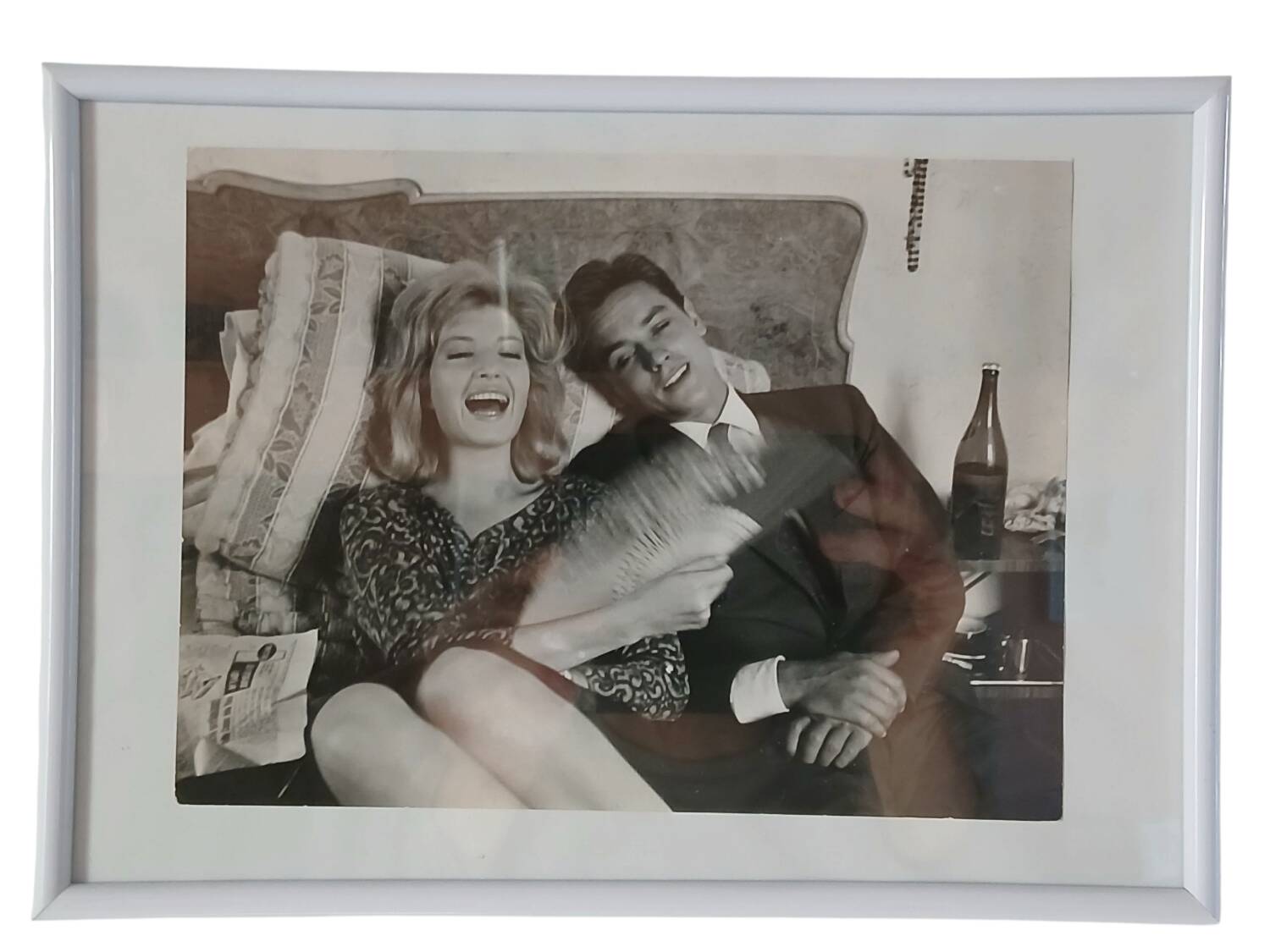 Alain Delon and Monica Vitti film photography