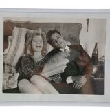 Alain Delon and Monica Vitti film photography