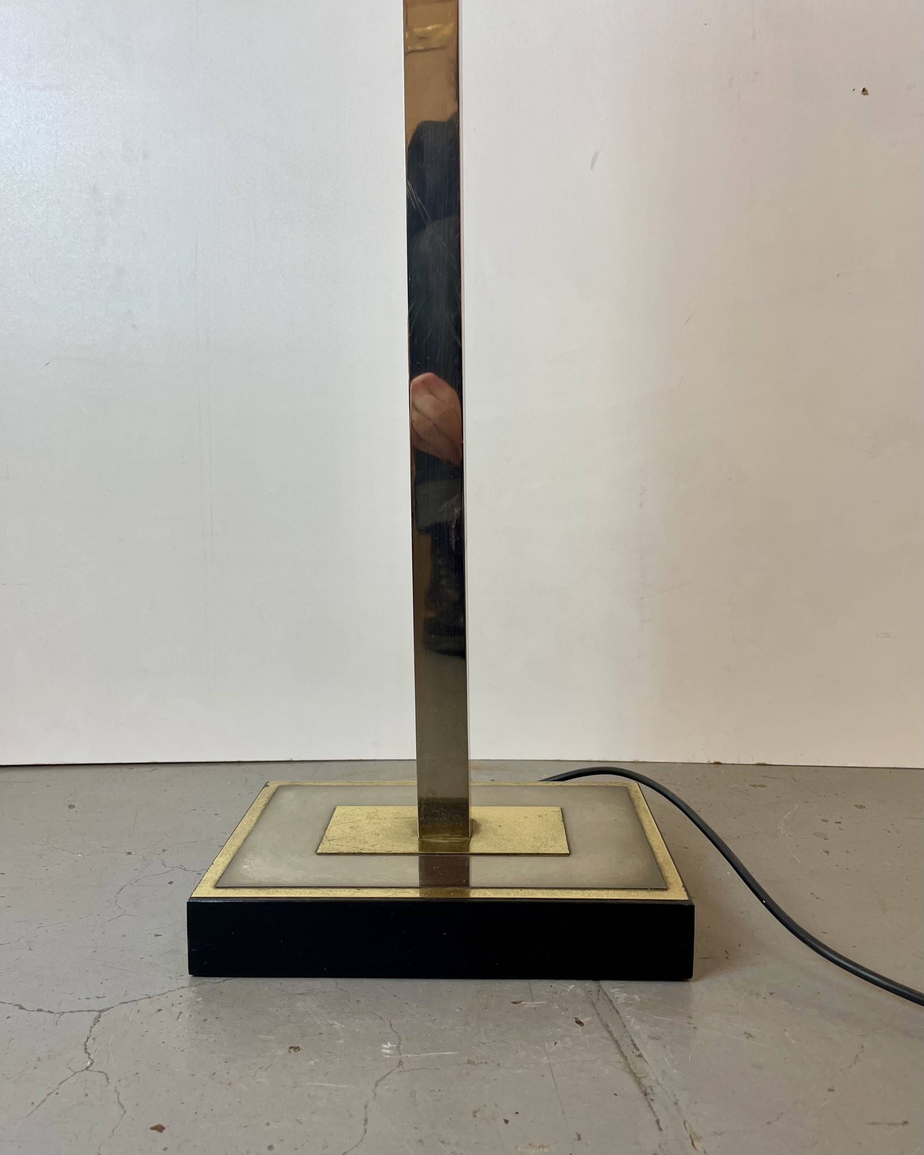 Hollywood Regency Floor Lamp by Deknudt Belgium, 1980s