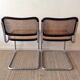 Pair of Marcel Breuer Cesca B32 chairs